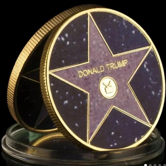 Purple Star Collectible Coin US President Collection coin. NWT.. - Picture 3 of 5